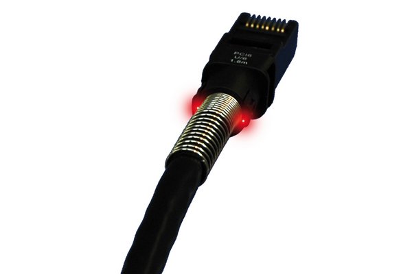 Patchsee RJ45 CAT.6a FTP bk 2,4m