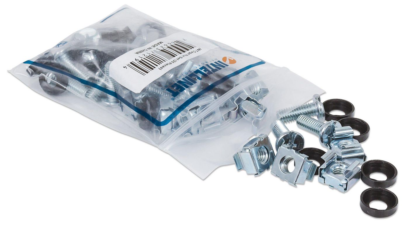 Intellinet Cage Nut Set, 20 Pack - M6