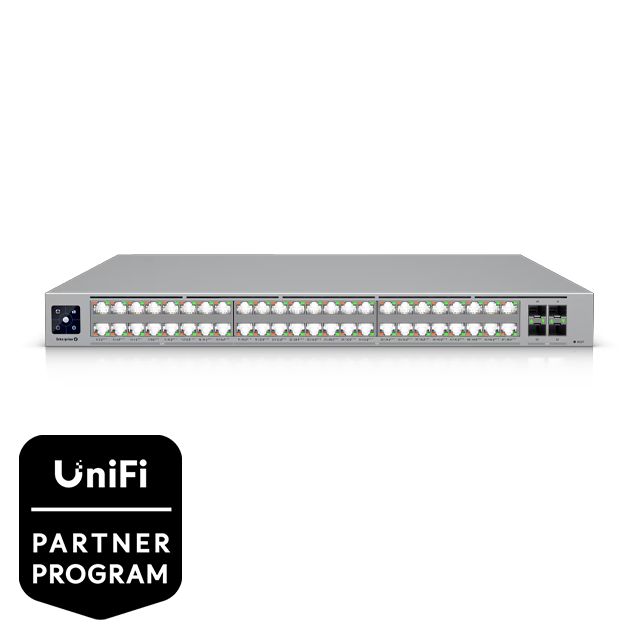 UbiQuiti UniFi Enterprise Campus Switch 48-port 10/100/1000 ECS-48-POE (1 Jahr Garantie)