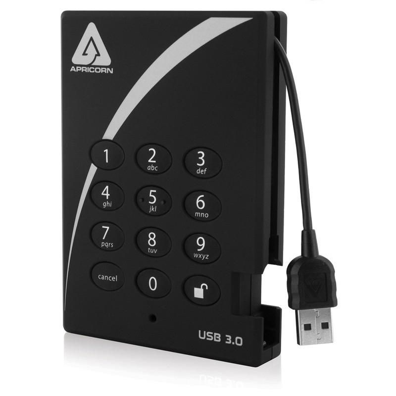 HDD 2TB Encrypted USB 3.0