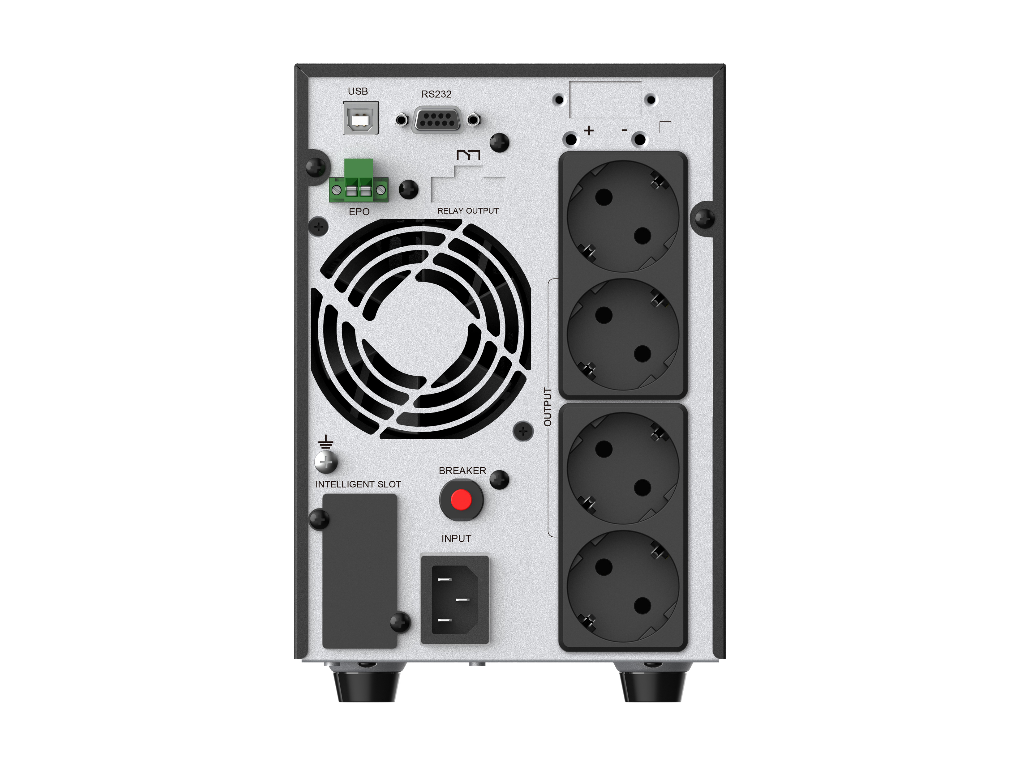CONCEPTRONIC ZEUS USV 2000VA 2700W Online UPS,IEC EPO Port