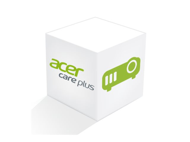 ACER Care Plus warranty extension to 3 years carry in + 3 years lamp for Projectors Virtual Booklet