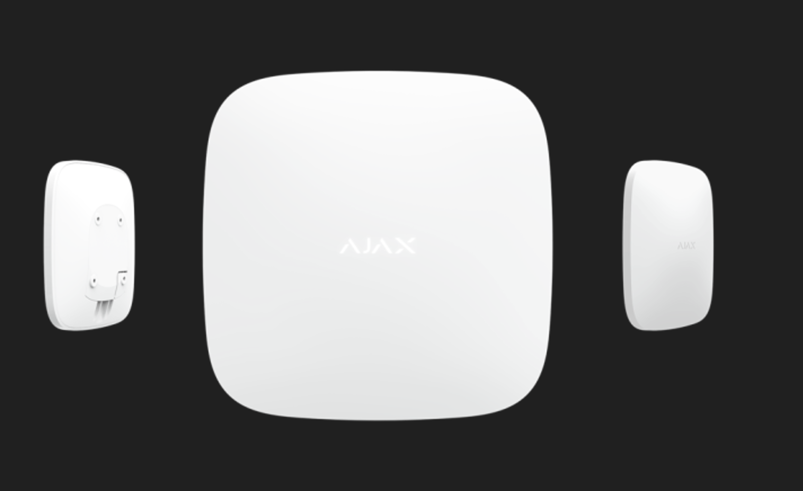 Ajax alarm system radio HUB2 4G Jeweler white*2 SIM 4G*