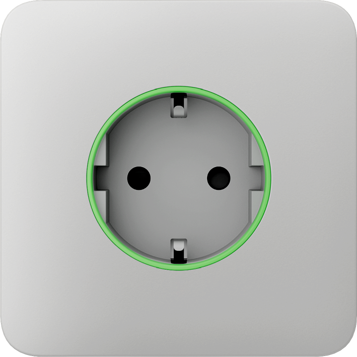 Ajax Home Automation Cover Outlet SoloCover (smart) [type F] *white*
