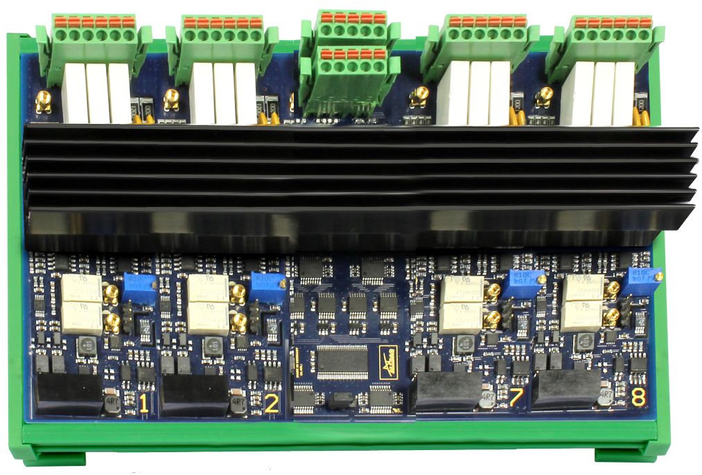 ALLDAQ ADQ-44 (V1.5) / programmable current sink with 4 potential-free channels / continuous power 20W / resolution 1mA (16bit DAC)***