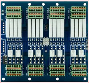 ALLDAQ ADQ-SCU-RB-16/8 (V1.3) / Relay board for Signal Conditioning Unit (SCU)