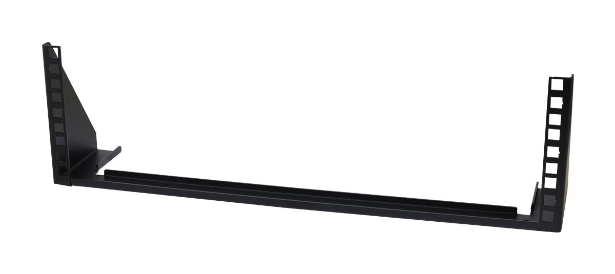 ALLNET 19" wall angle, 3U, T142mm, black, SMW series