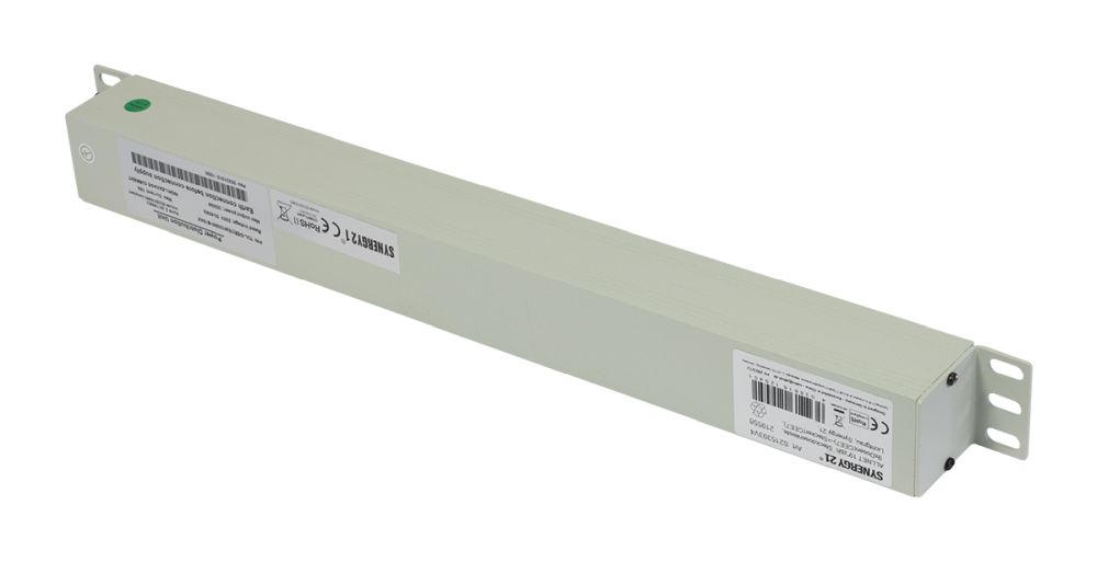 ALLNET 19zbh power strip 9x sockets CEE7 plug CEE7 light gray Synergy 21