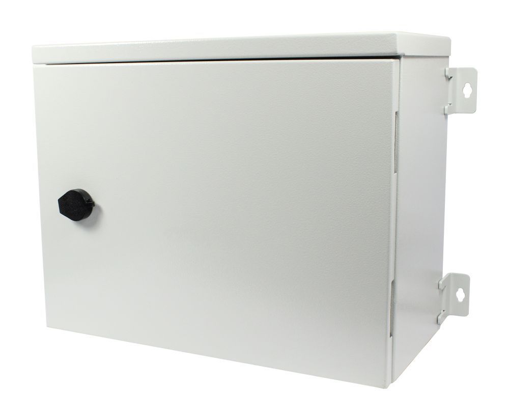 ALLNET DIN-RAIL wall housing, T223mm, light gray, IP55, SO-DIN series