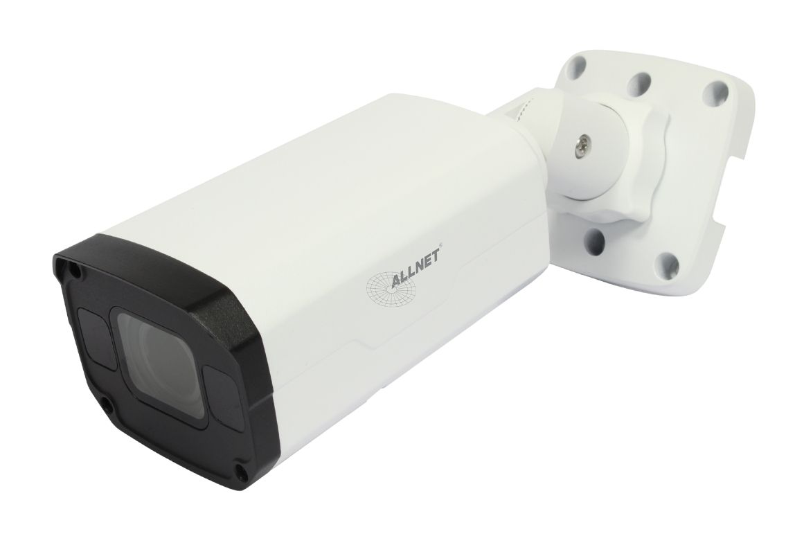 ALLNET IP Camera Bullet / Outdoor / 5MP / IR / Low-Light / Motorized Vario Lens / 93° / "ALL-CAM2496v3-LEFN"