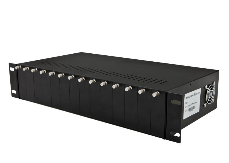 ALLNET media converter accessories 14-slot chassis 19"