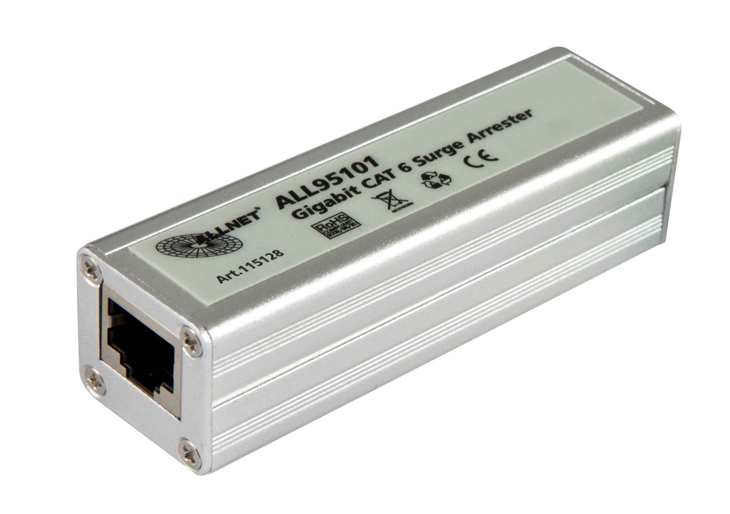ALLNET Media Converter Network & PoE over 2 Wire Set AF ALL-MC302P2WIRE Set