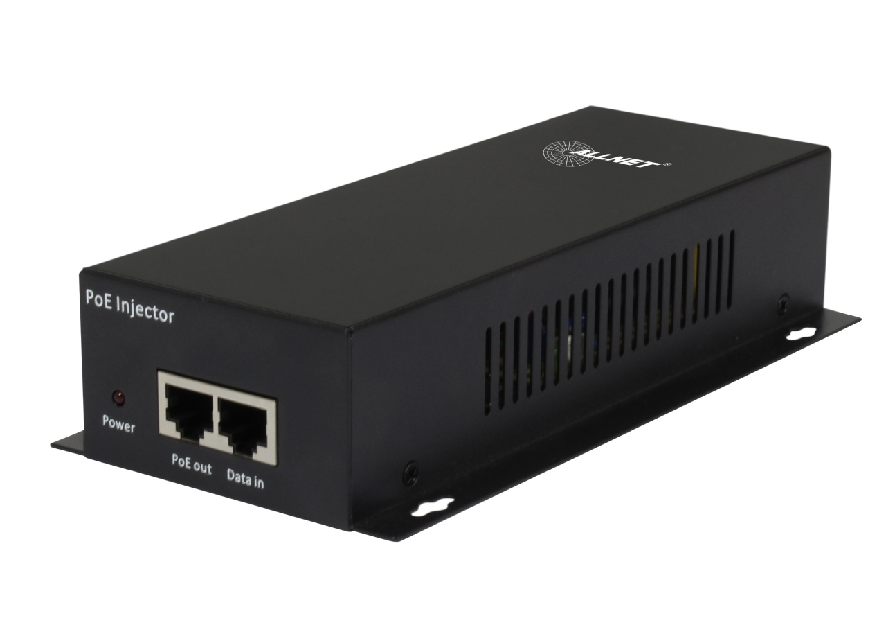 ALLNET PoE Injector MultiGigabit PoE bt 90W 1G25G5G10G PoE PoE bt 154W30W60W90W metal housing wall mounting ALLPI103MGBT9010G