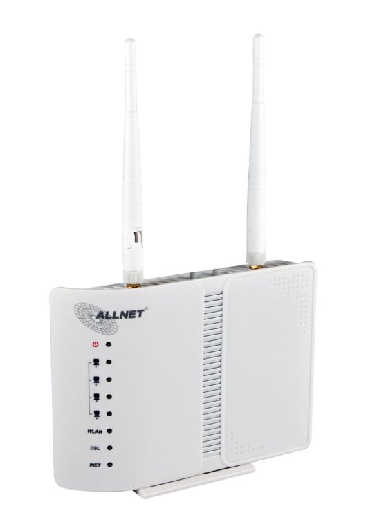 ALLNET Router ADSL2+ incl. Bridge Modem & WLAN AP "ALL-WR02400N"
