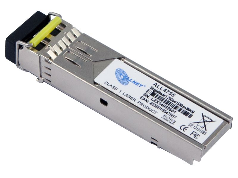 ALLNET Switch Modul ALL4755 Mini-GBIC Modul,1000Mbit,ZX/LC, 80Km, Singlemode