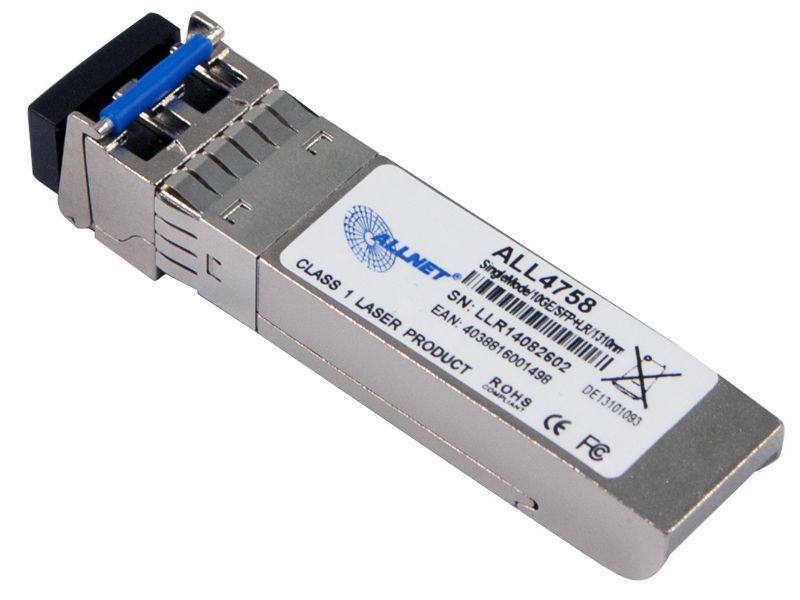 ALLNET Switch Modul ALL4758 SFP+(Mini-GBIC), 10Gbit, LR/LC, bis 20Km, Singlemode