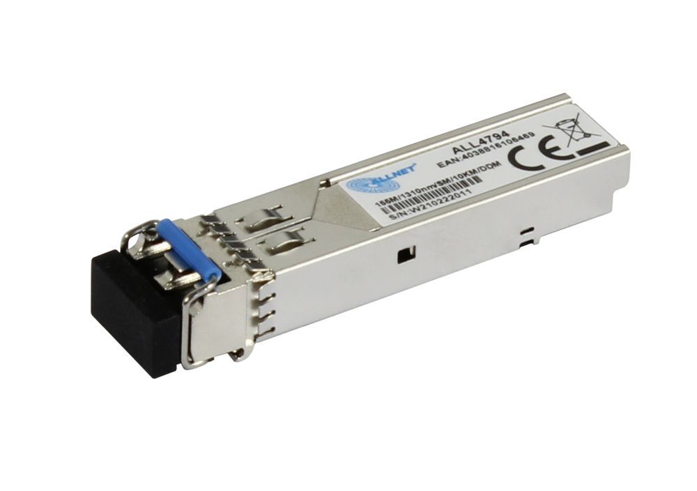 ALLNET Switch Modul ALL4794 SFP(Mini-GBIC), 100Mbit, FX/LC, 10Km, Singlemode