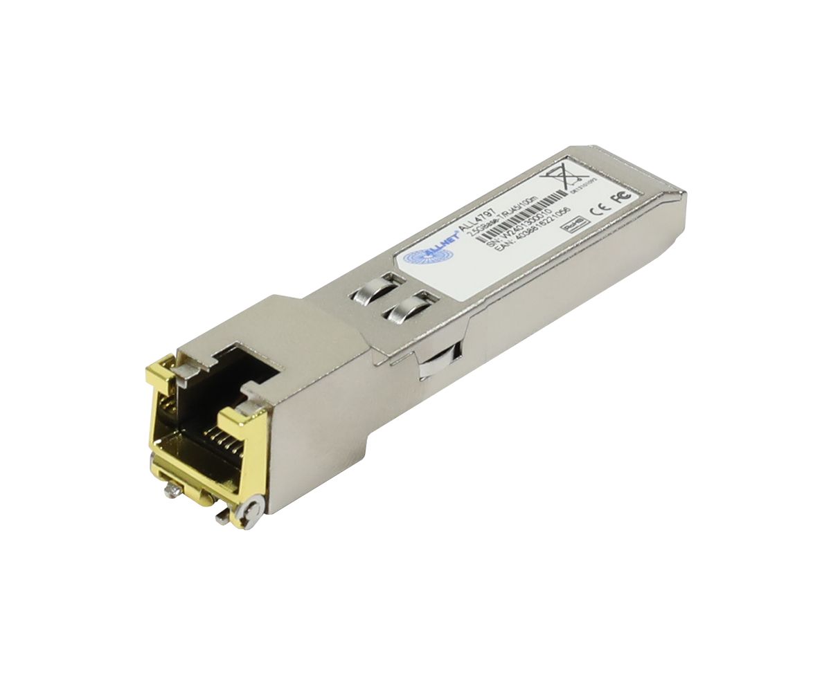 ALLNET Switch Module ALL4797 SFP(Mini-GBIC), 2.5Gbit, RJ45(TP), uncoded