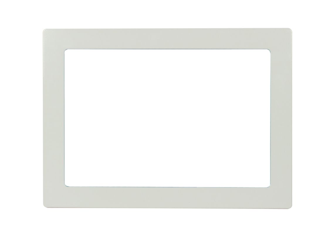 ALLNET Touch Display Tablet 10 inch e.g. Cover for installation frame, white narrow