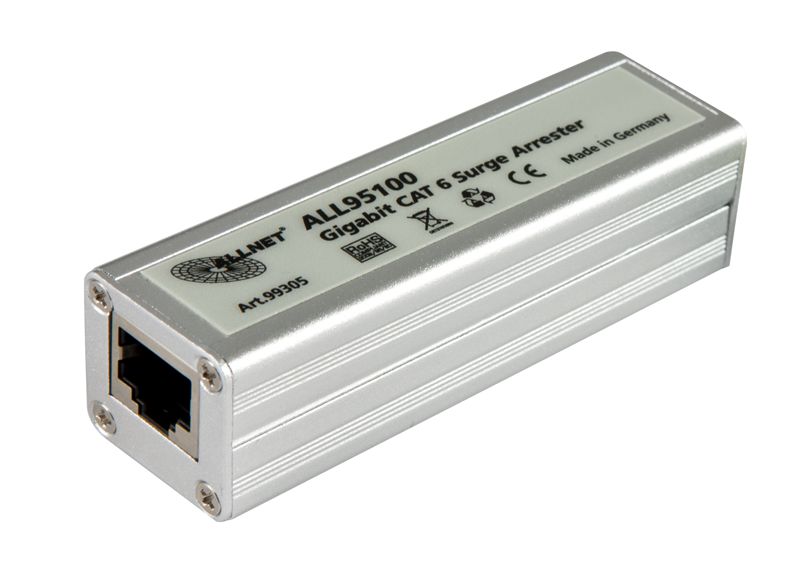 ALLNET TP Cat 6 Surge/Lightning Protection Surge Protector ALL95100