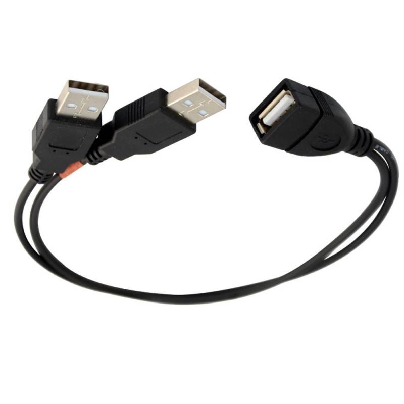 ALLNET 133298 2 x USB-A to USB-A Sort
