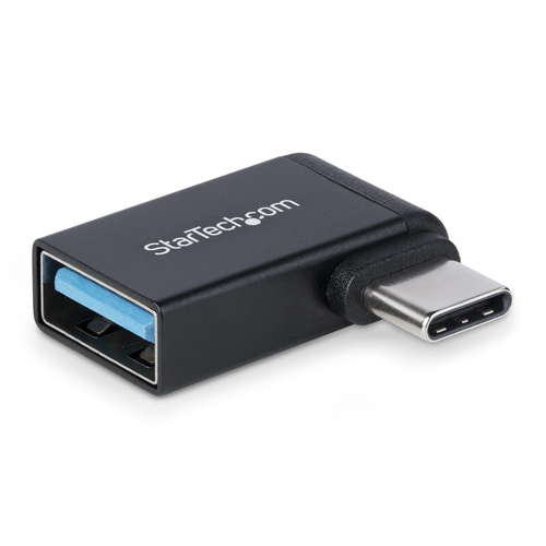 ANGLED USB-C TO USB-A ADAPTER USB 5GBPS COMPACT METAL HOUSING