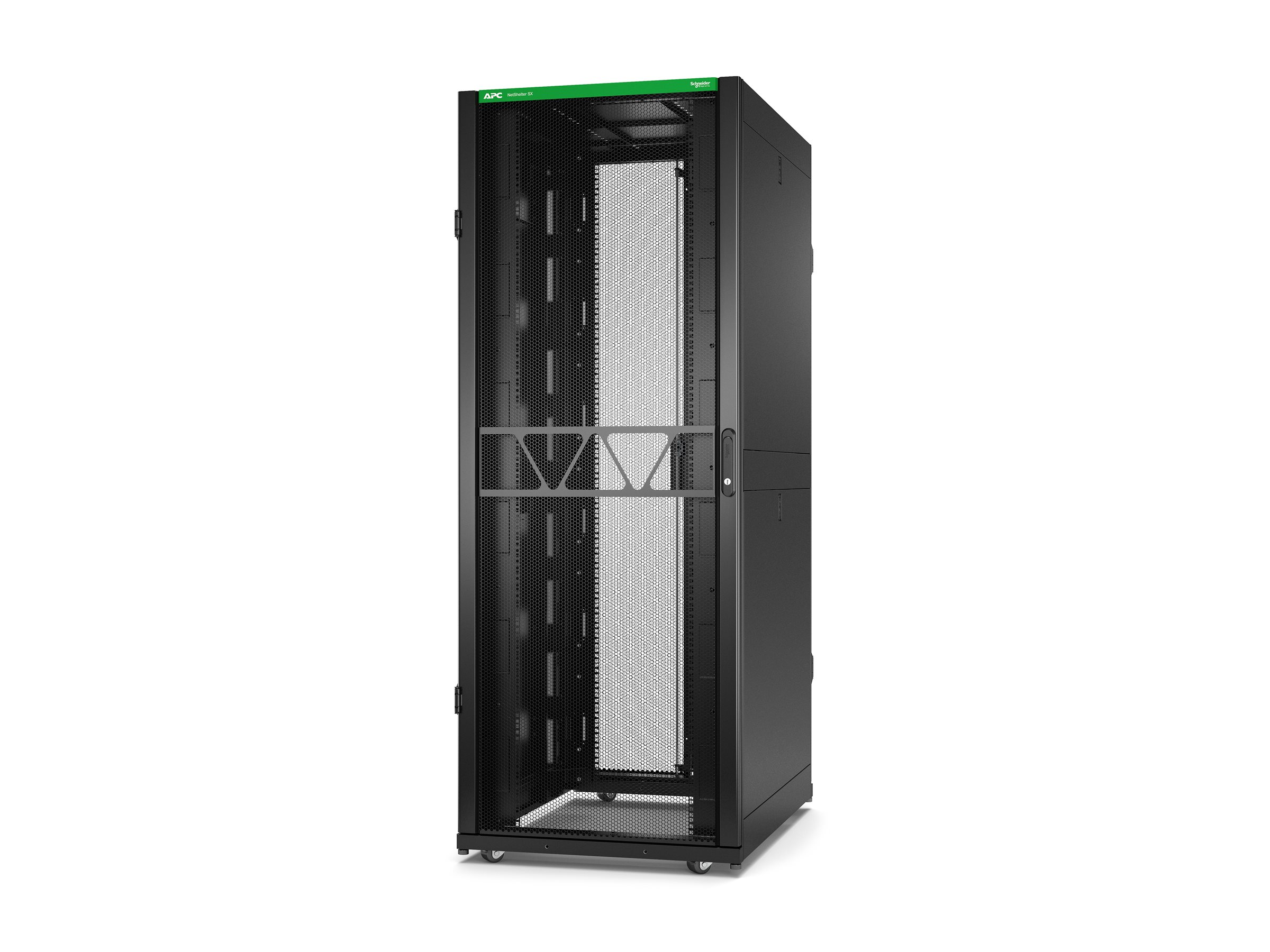 APC Netshelter SX Gen2 AR3150B2 - 42U, 1991h x 750w x 1070d mm, with side panels, black