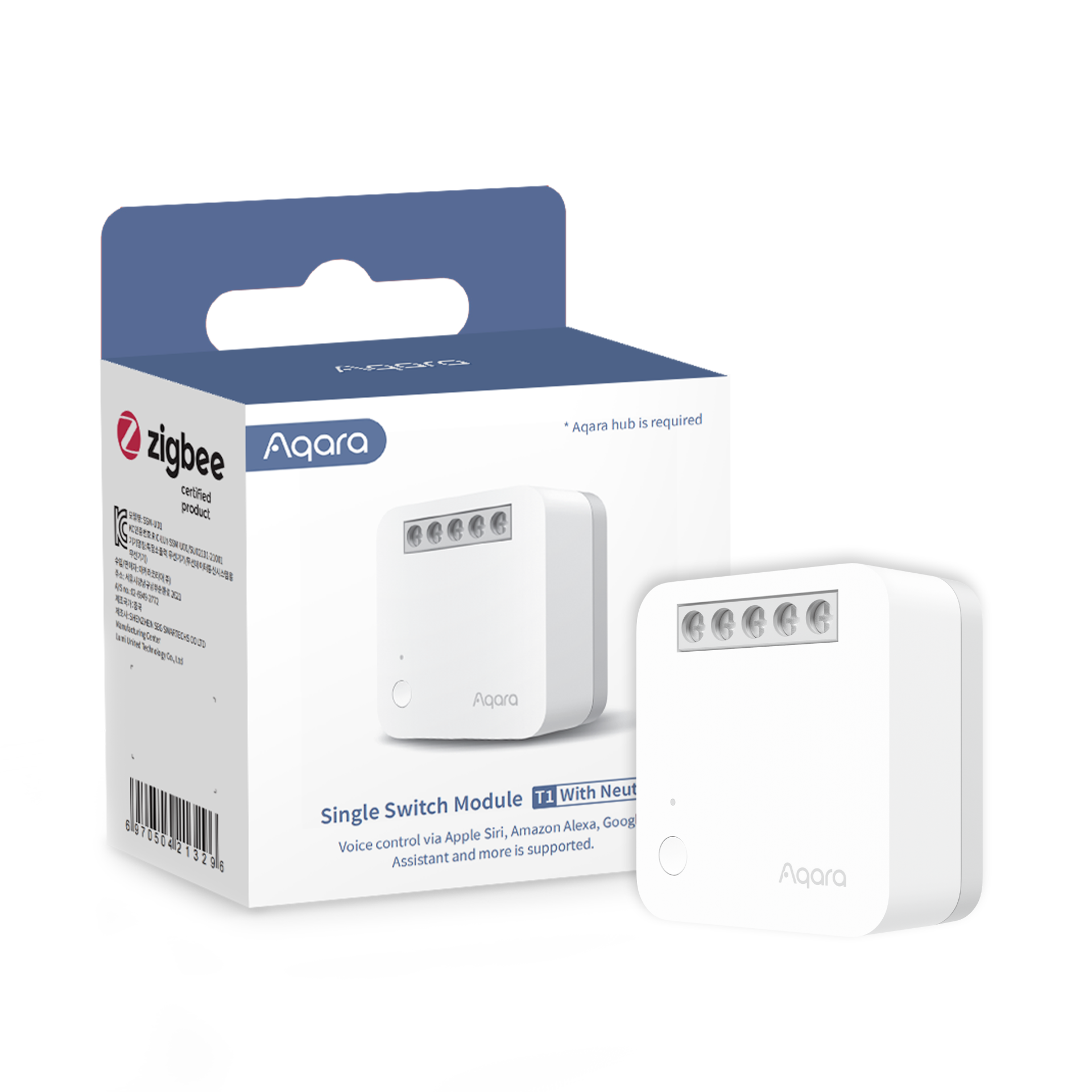 AQARA Single Switch Module T1 with Neutral