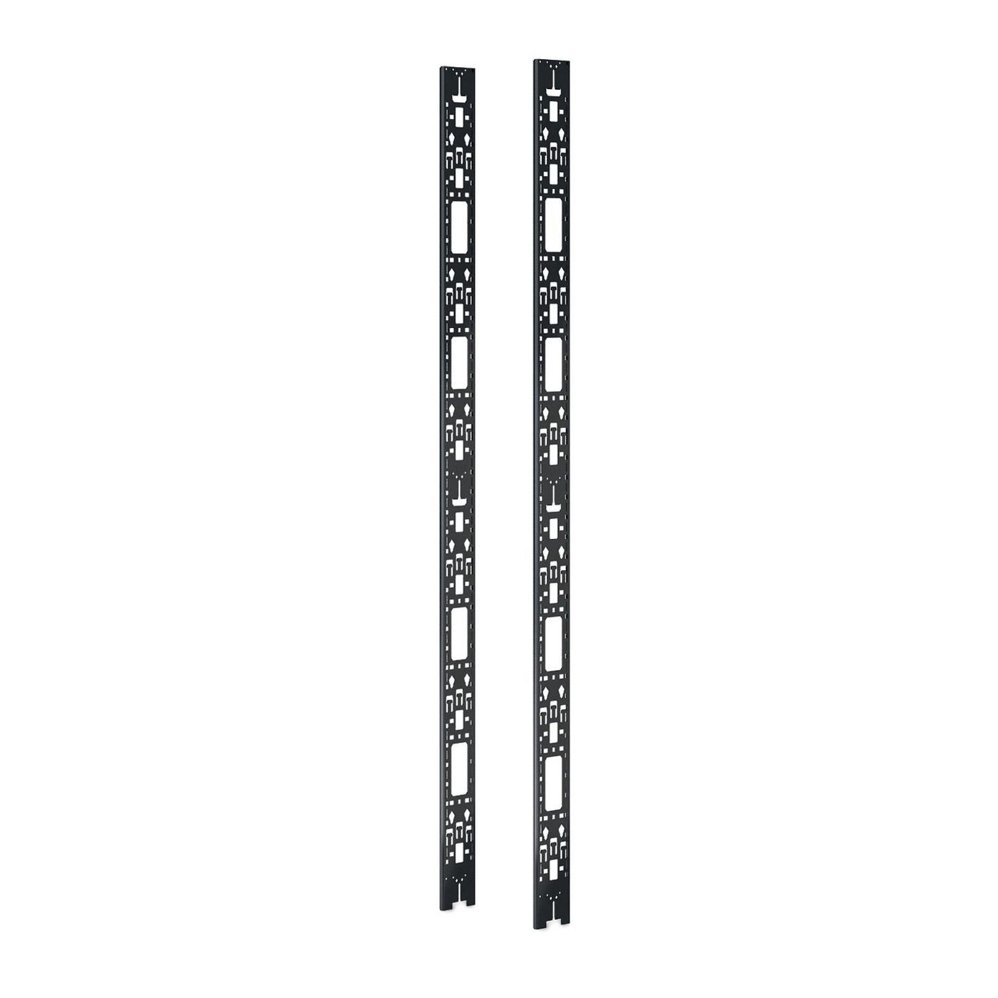 APC NetShelter Cable Management, Vertical Cable Manager, for NetShelter SX 48U, Black, 117 x 2197 x 16 mm
