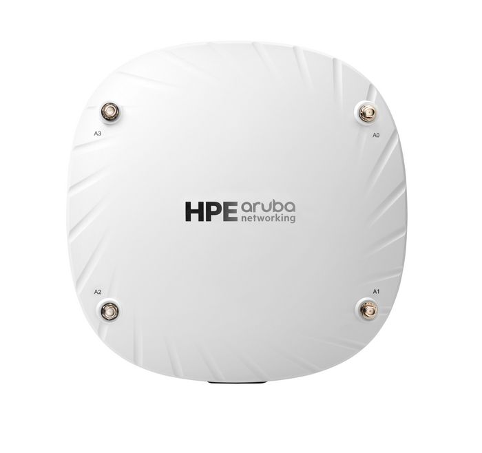 Hewlett Packard Enterprise Aruba Networking AP-514 (RW) Dual Radio 4x4/2x2 802.11ax External Antennas Unified Campus AP