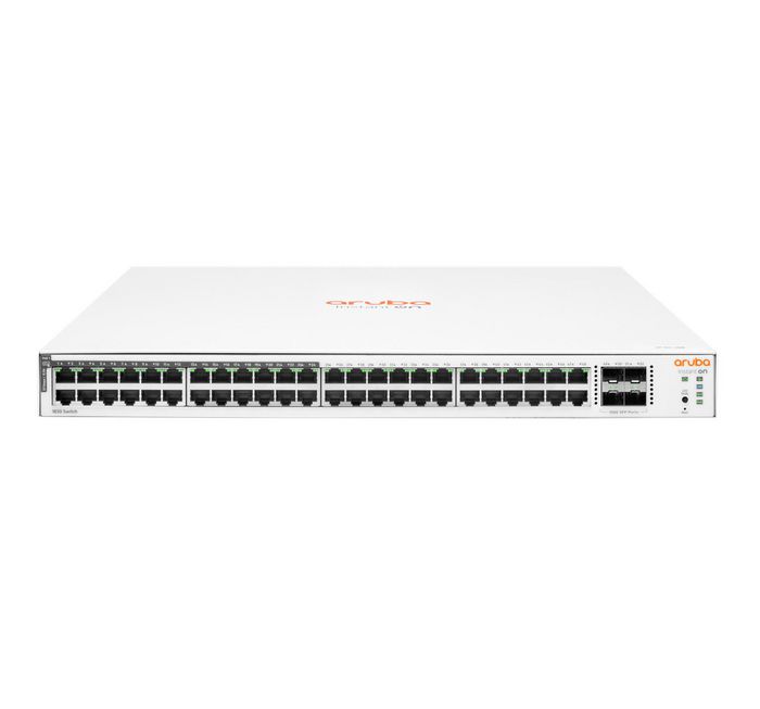 Hewlett Packard Enterprise Aruba Instant On 1830 48G 24p Class4 PoE 4SFP 370W Switch