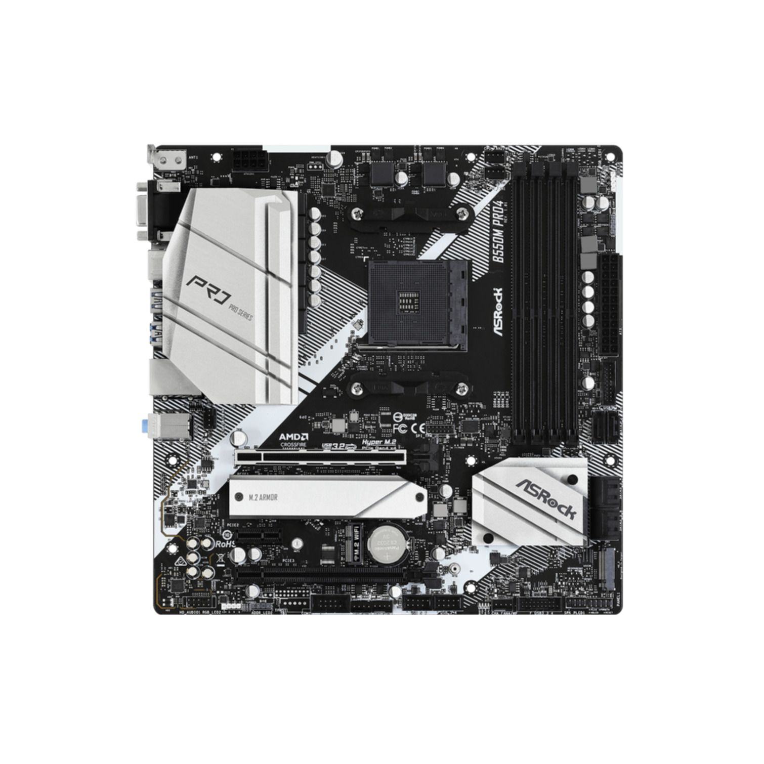ASRock B550M Pro4 Micro-ATX AM4 AMD B550