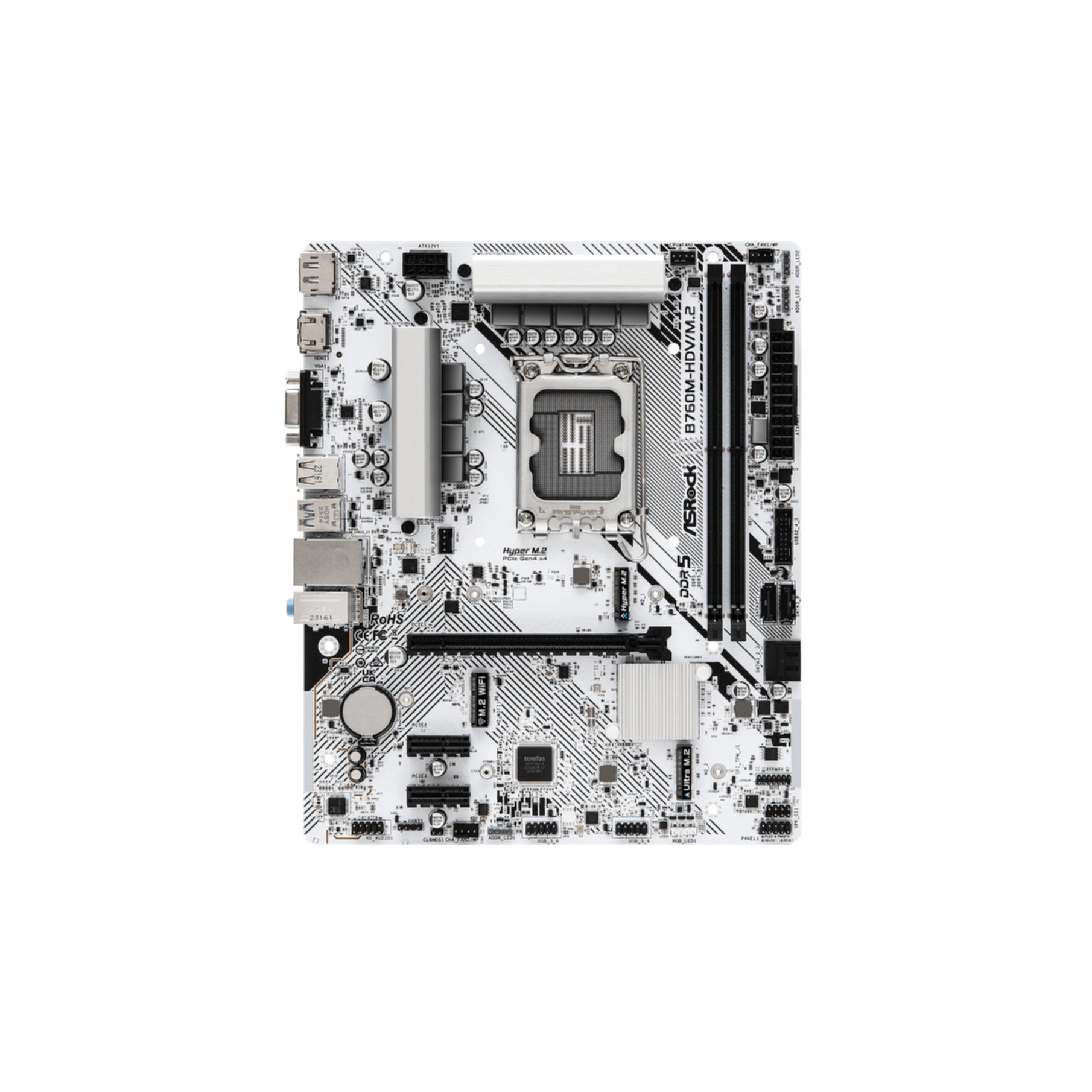 Asrock B760M-HDV/M.2 - mATX DDR5 LGA1700