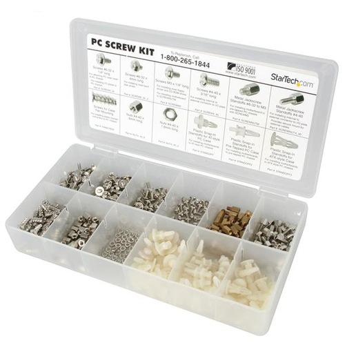 ASSORTMENT OF SCREWS NUTS AND STANDOFFS