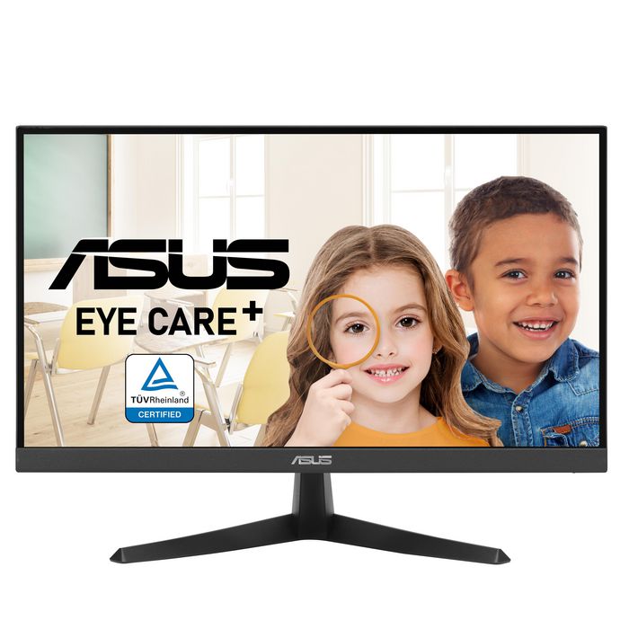 Asus VY229Q 22 inch Eye Care Monitor (FHD (1920 x 1080), IPS, 75Hz, IPS, 1ms (MPRT), FreeSync, Eye Care Plus Technology, Color Enhancement, Rest Reminder, Blue Light Filter, Flicker Free, Antibacterial Treatment, DisplayPort)