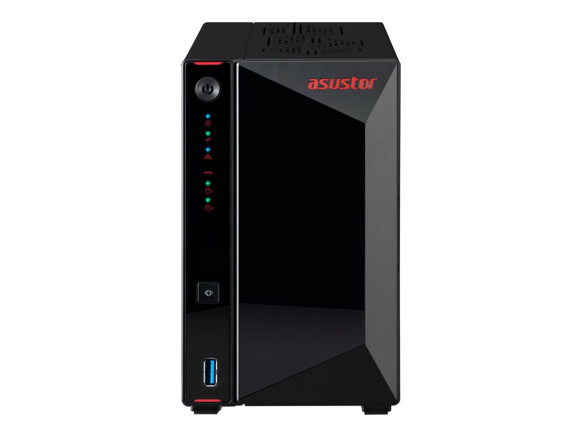 ASUSTOR NAS 2-BAY NIMBUSTOR 2 GEN 2 CELERON N5105 4C 2.0GHZ/4GB/2.5GBE/HDMI/USB 3Y WTY