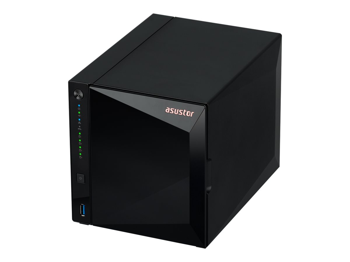 ASUSTOR NAS 4-BAY DRIVERSTOR 4 PRO REALTEK RTD1619B 4C 1.7GHZ/2GB/2.5GBE/USB/TOWER 3Y WTY