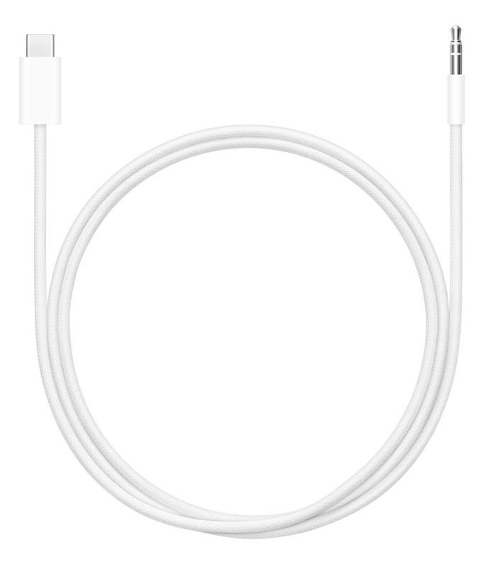 Apple USB-C til hovedtelefon jackstikadapter 1.2m Hvid