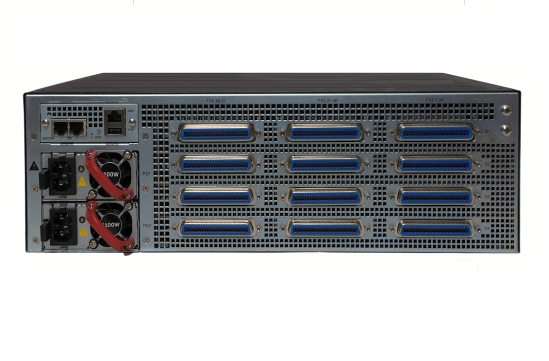Audiocodes MediaPack 1288 - High Density 216 FXS Gateway 216 Ports dual AC