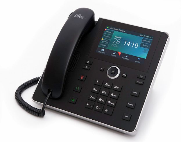 AudioCodes Teams C436HD IP-Phone PoE GbE black
