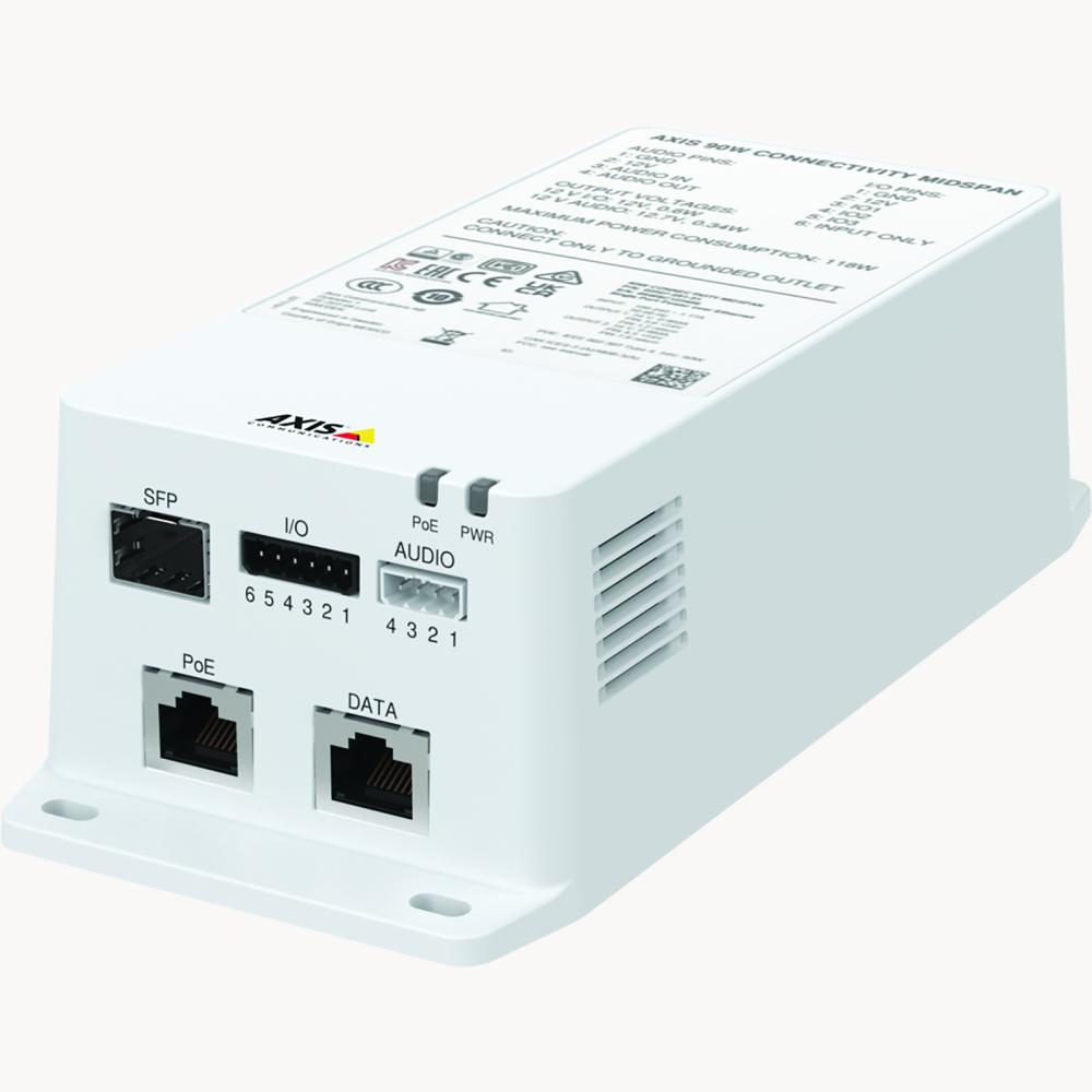 AXIS Network PoE 90W Connectivity Midspan TU8003