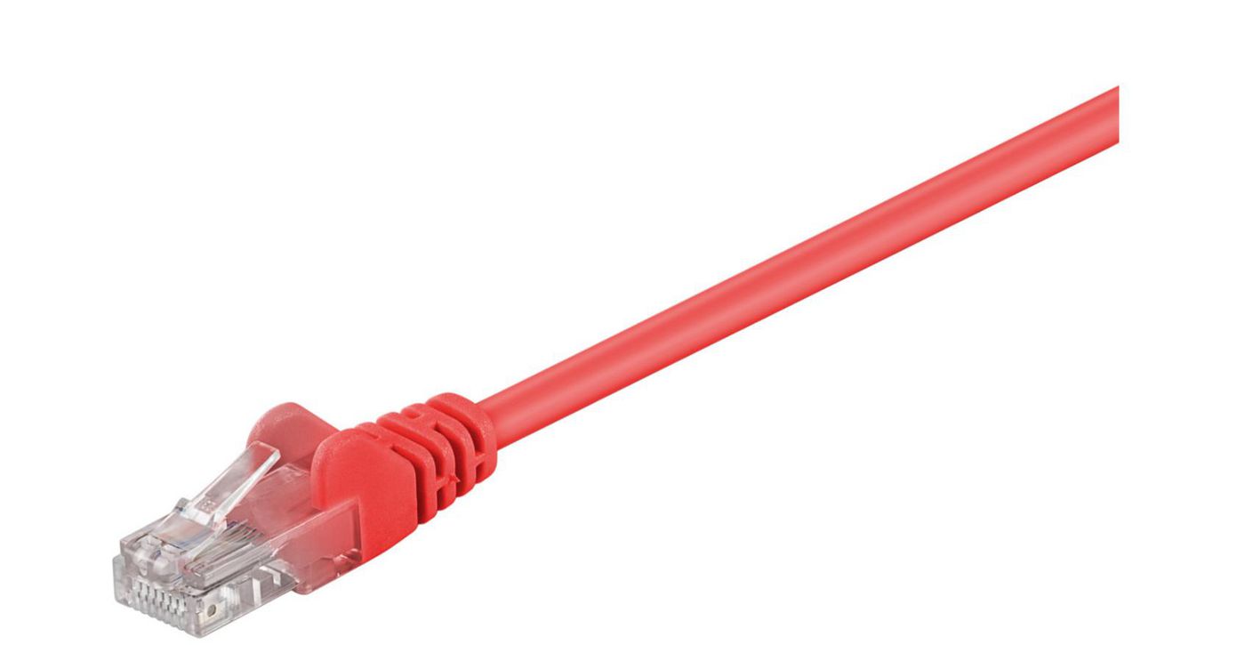 Microconnect B-UTP5075R networking cable Red 7.5 m Cat5e U/UTP (UTP)