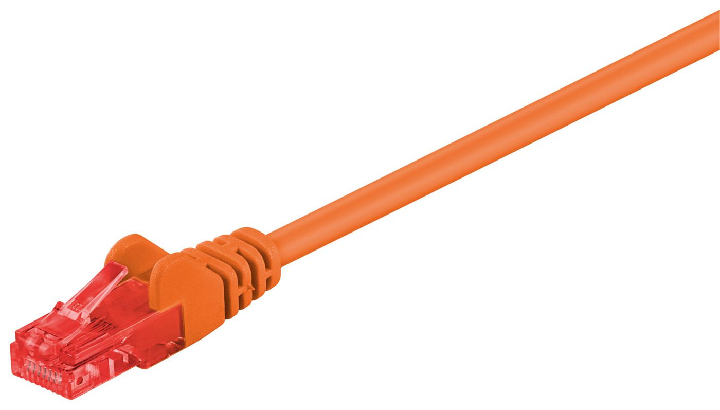 Microconnect B-UTP601O networking cable Orange 1 m Cat6 U/UTP (UTP)