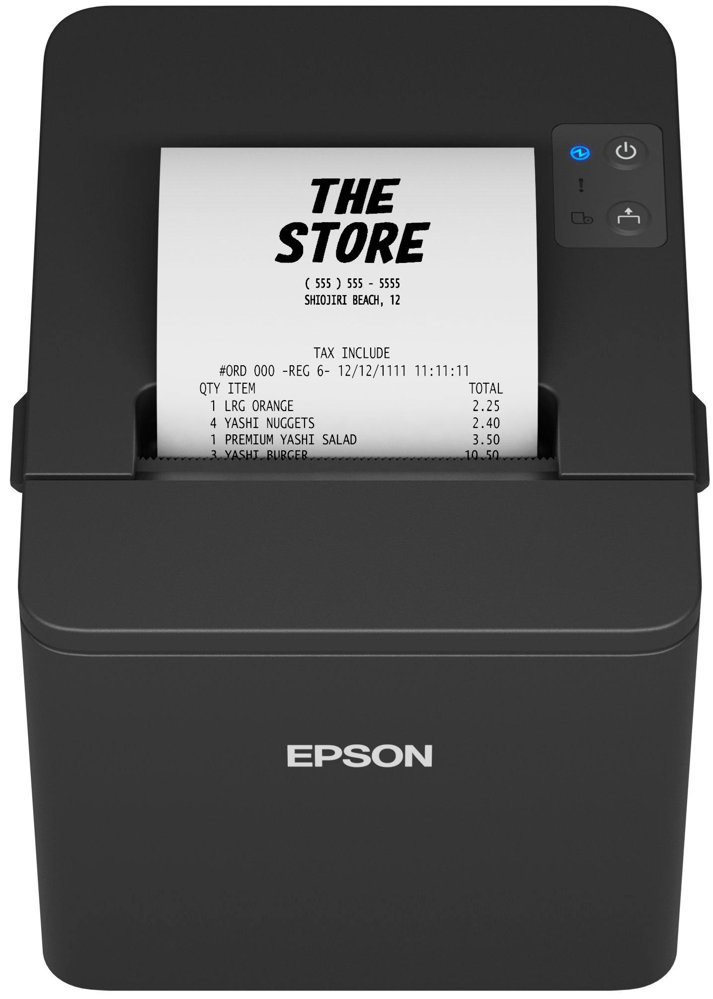 TM-T20IV, 8 dots/mm (203 dpi), cutter, USB, RS232, Ethernet