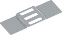 Bachmann zbh. Befestigungswinkel 19" VM Profilvarianten 2, Ersatzteil