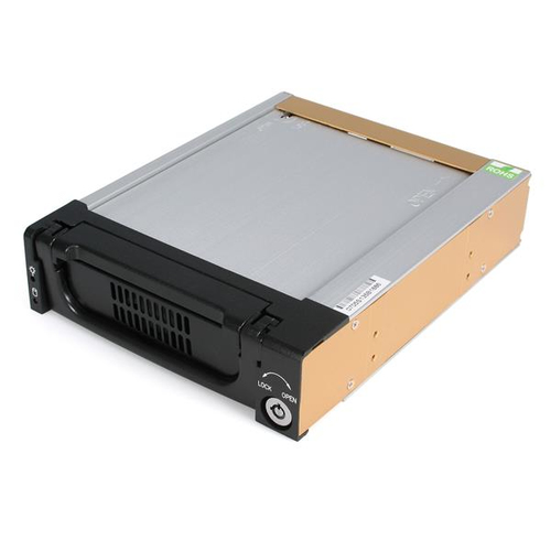 BLACK ALUMINUM SATA/300 / SATA/150 DRIVE DRAWER