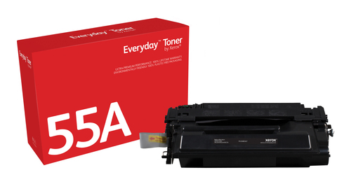 BLACK TONER CARTRIDGE LIKE HP 55A FOR LASERJET ENTERPRISE
