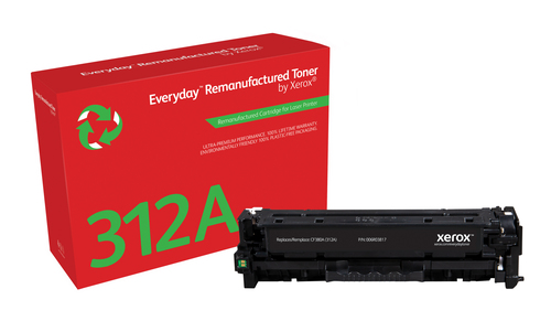 BLACK TONER CARTRIDGE LIKE HP 312A FOR COLOR LASERJET PRO MFP