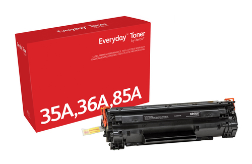 BLACK TONER CARTRIDGE LIKE HP 35A / 36A / 85A FOR LASERJET
