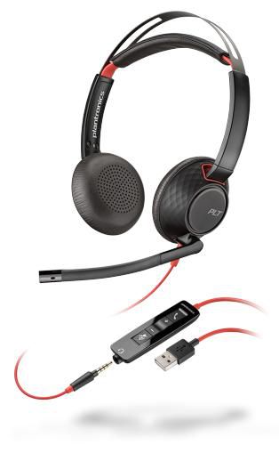 Poly Stereo, 20 Hz–20 kHz, 3.5 mm + USB-A, (BULK),WW